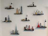 Suport perete pentru constructii Lego Architecture