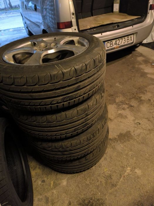Opel zafira джанти 17-ки с гуми