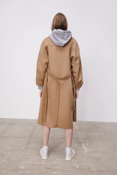 Palton din lână Zara limited