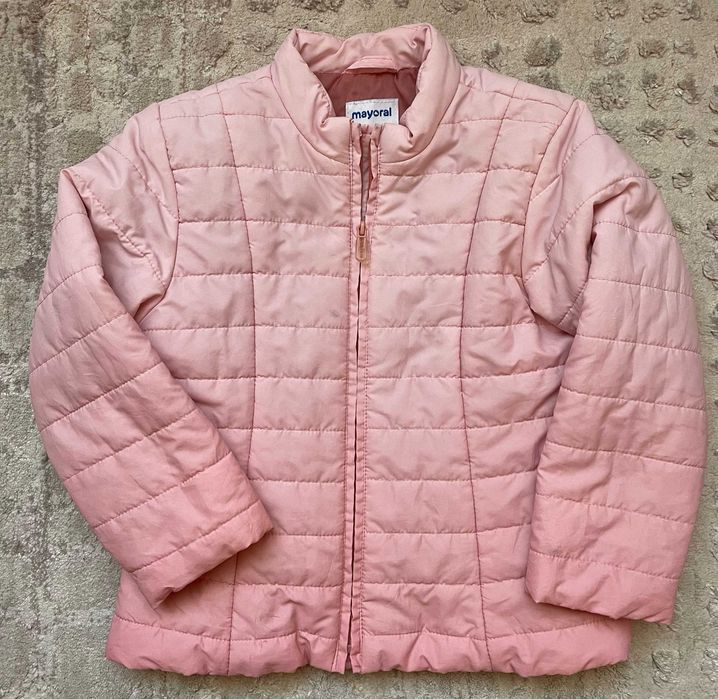 Пролетно-есенно яке Mayoral в цвят розово омбре, размер 3-4 г. (104см)