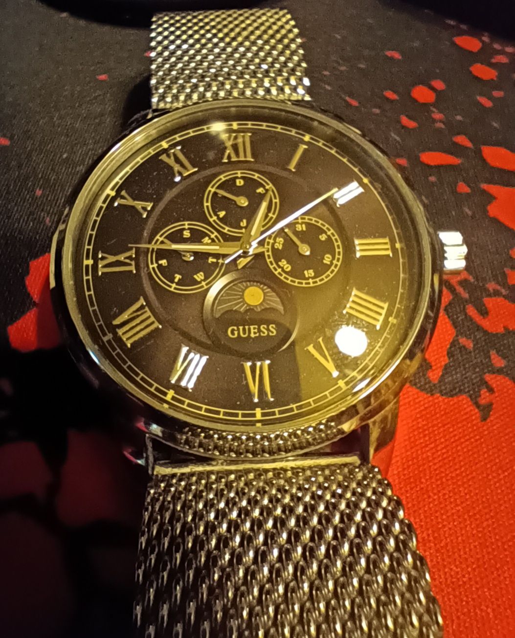 Ceas Guess barbatesc cifre romane