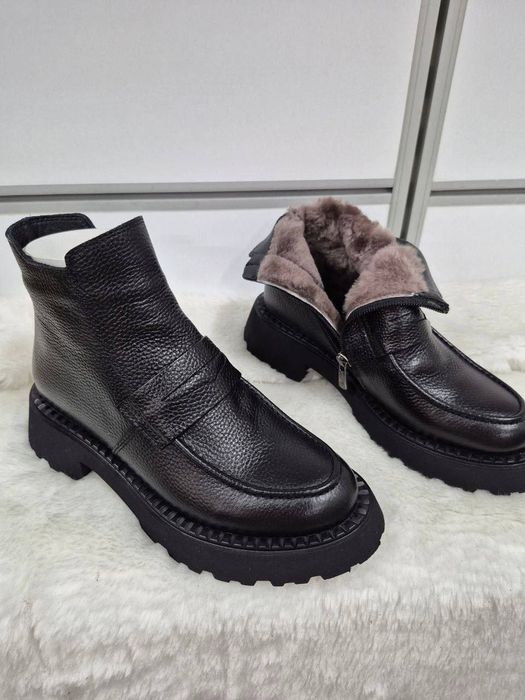 Ботинки внутри мех турция