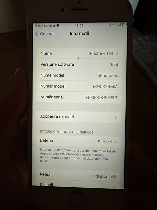 Iphone 6 S cu cateva defecte