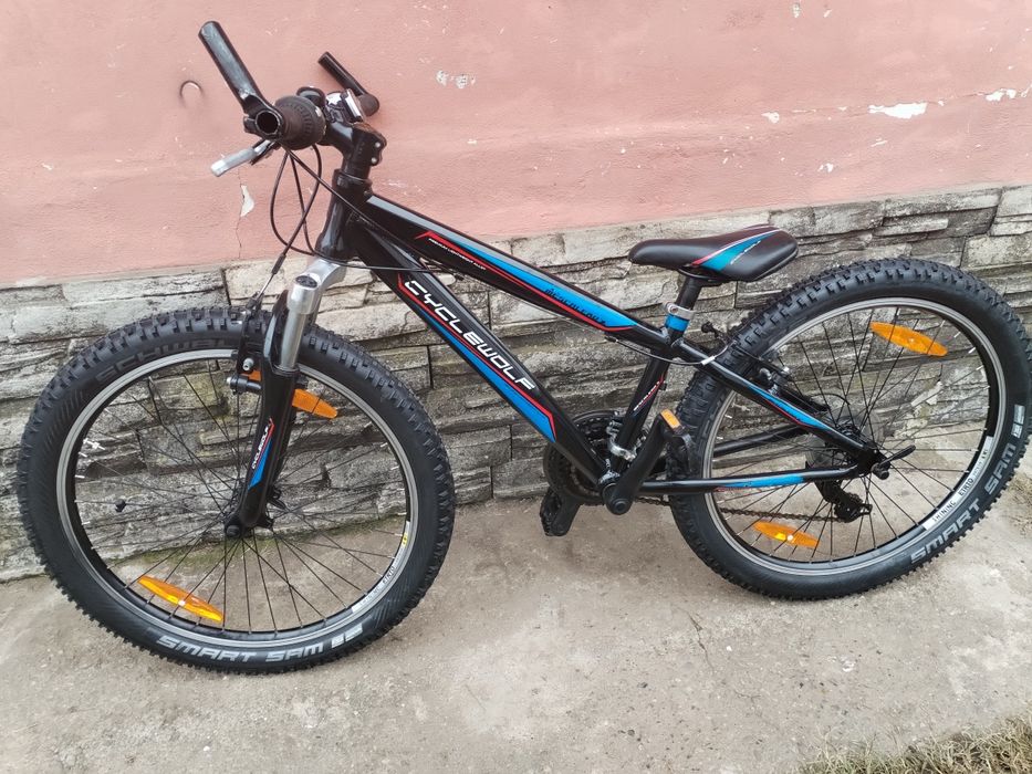 Bicicleta copii roti 24 cadru aluminiu import Anglia
