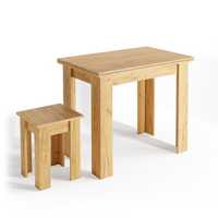 Трапезна маса със стол "роман" пясък 90 х 60 см vicco