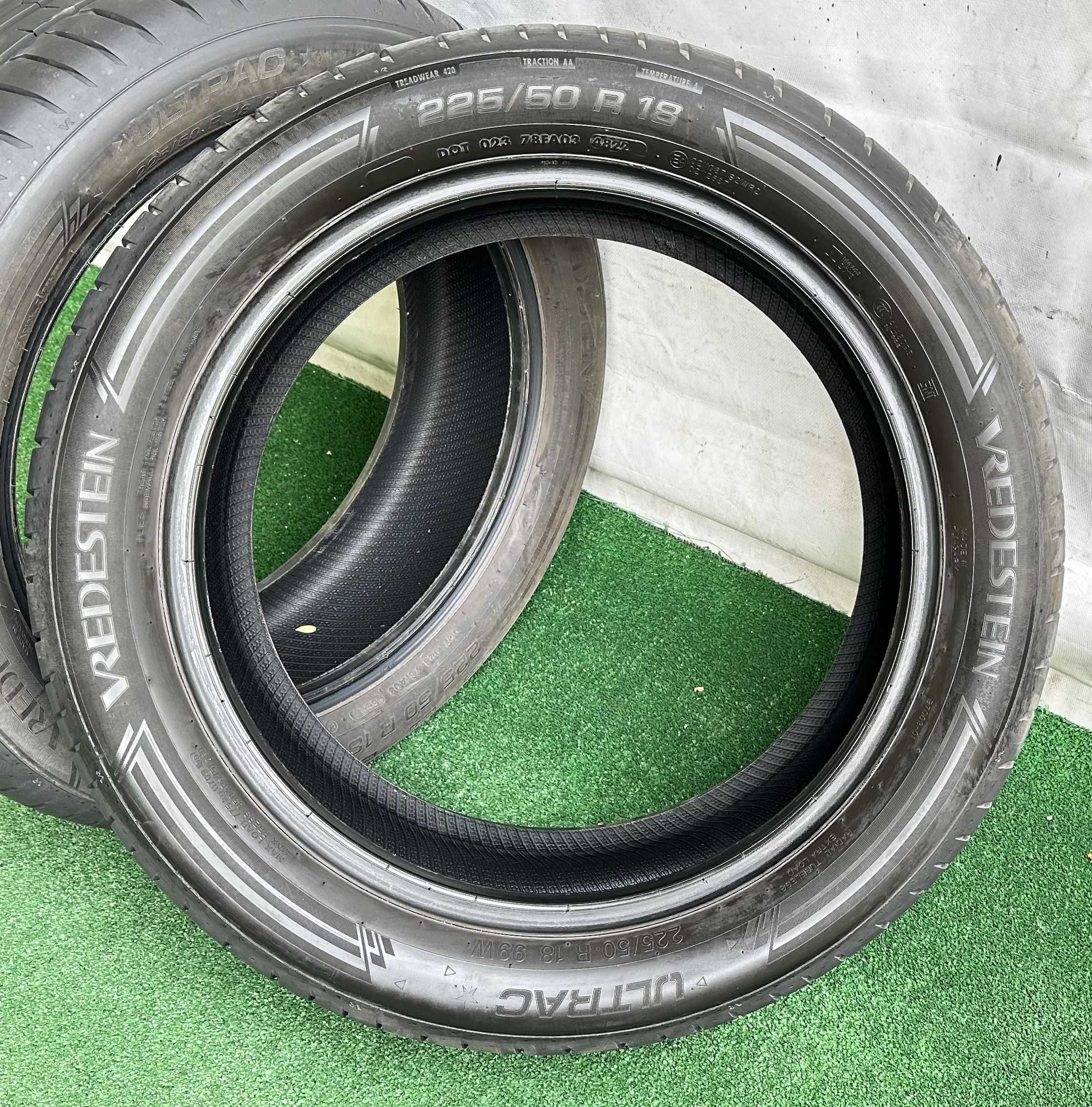 2бр 225/50r18 VREDESTEIN ULTRAC летни