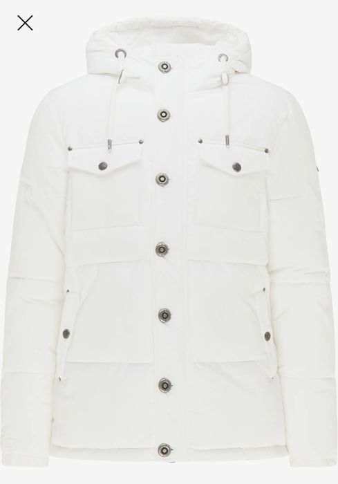 Geaca iarna albă Dreimaster xl nouă