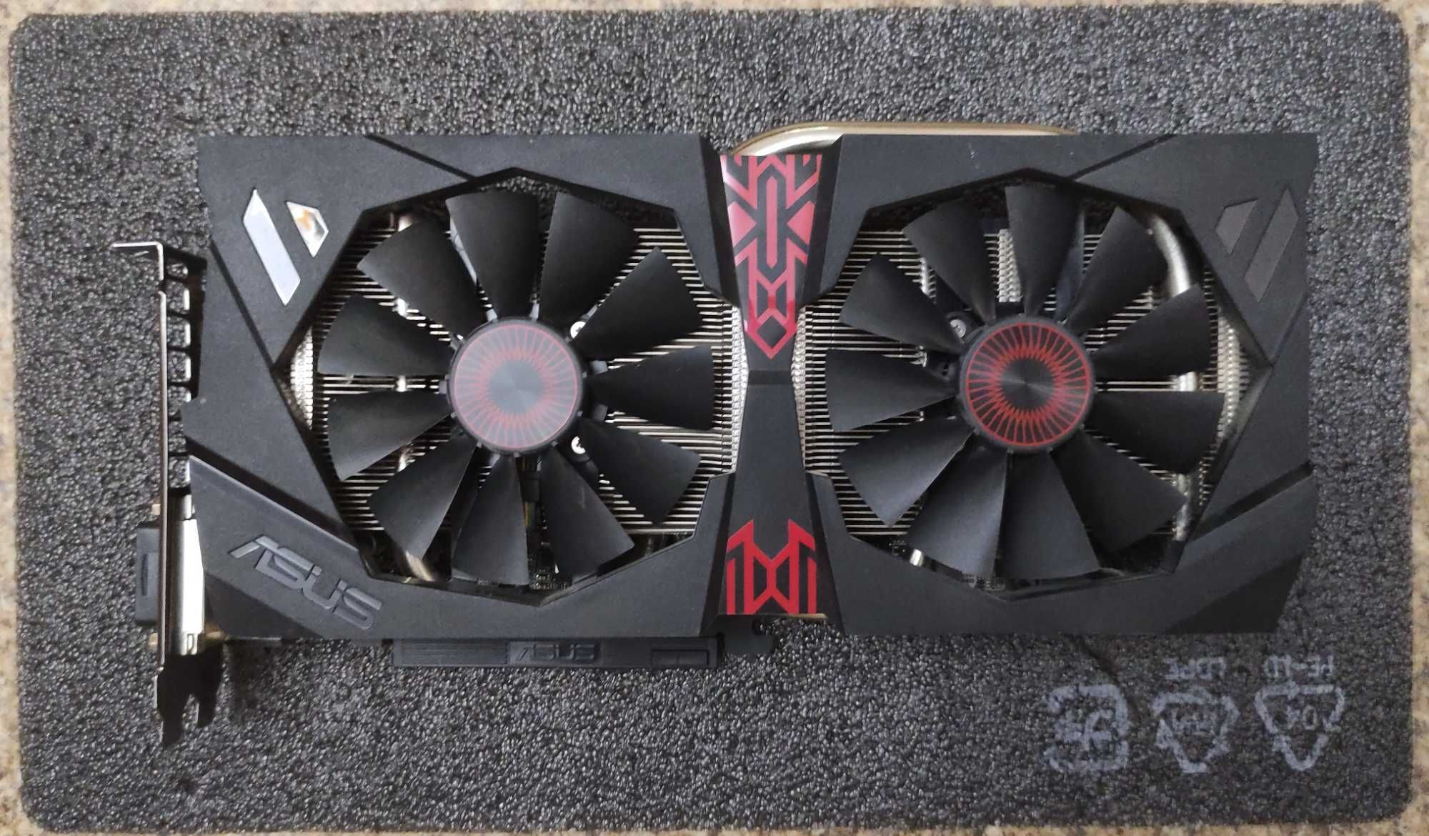 ASUS R9 380X STRIX 4Gb OC б/у
