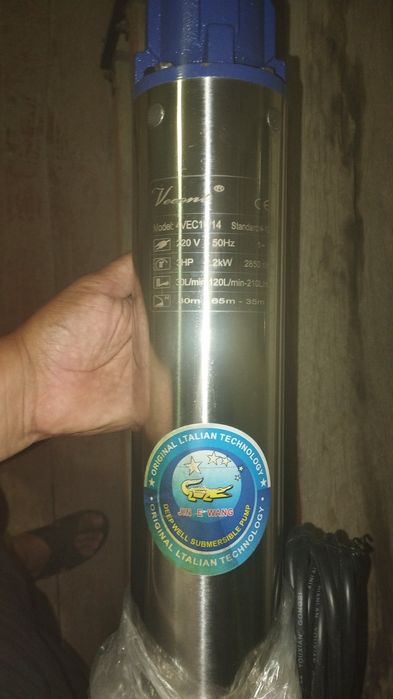 Suv nasoslar ishlatilmagan yangi