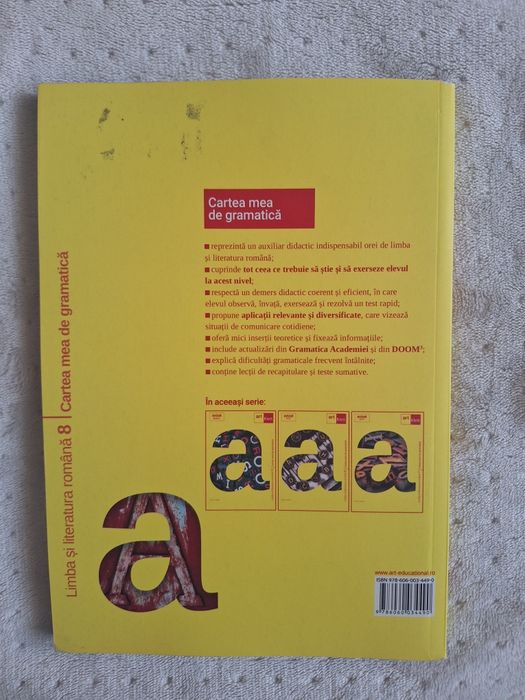 Limba si literatura romana clasa 7 si 8