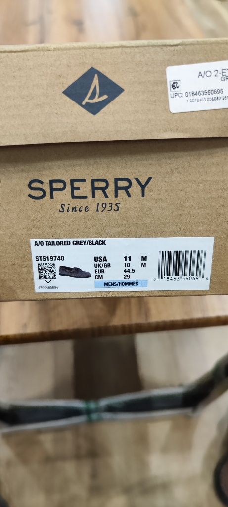 Макасины SPERRY размер 45. USA.