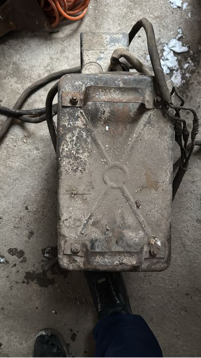 старый сварочный трансформатор