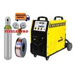 Aparat sudura PERFEKT MIG 250 + butelie 8L corgon + ceas + sarma 5kg