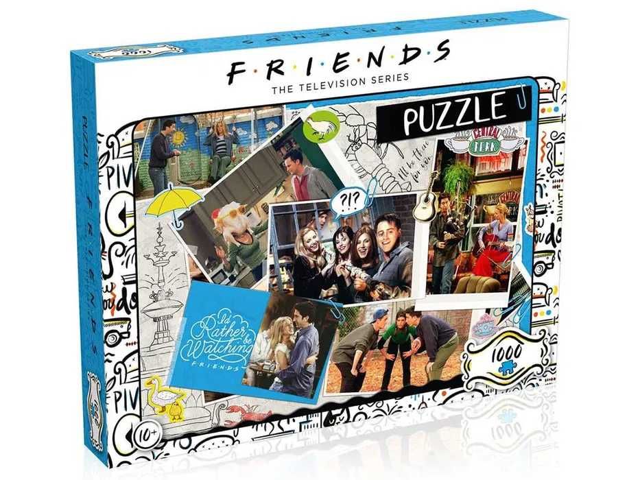 Пазл по сериалу «Друзья (Friends)», 1000 элементов (Winning Moves)