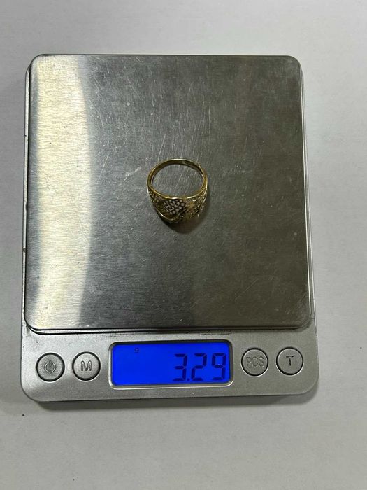 Златен пръстен 14 К 585 /3,29 гр.