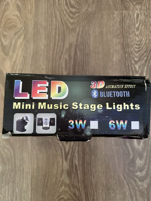 Boxa cu leduri bluetooth