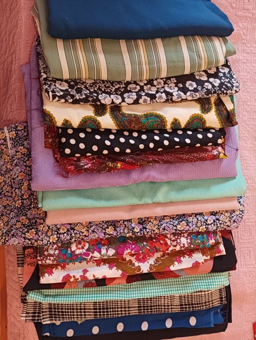 Ситец в отрезах новый