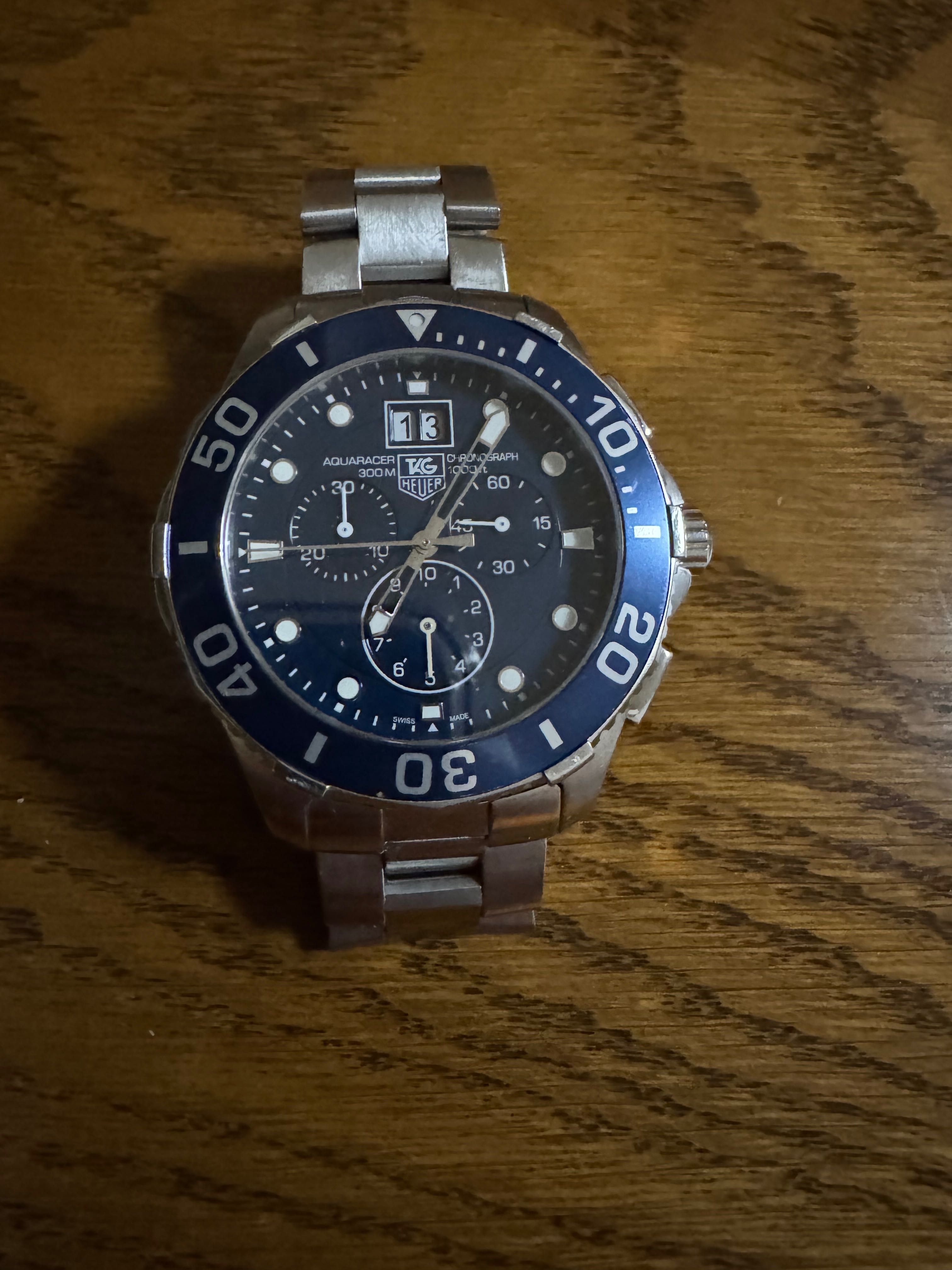 Tag heuer aquaracer big date