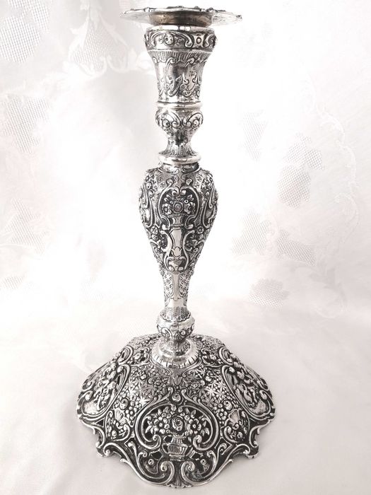 Sfesnic din argint masiv 800 din anii 1920