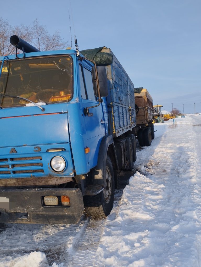 Продам камаз с прицепом !