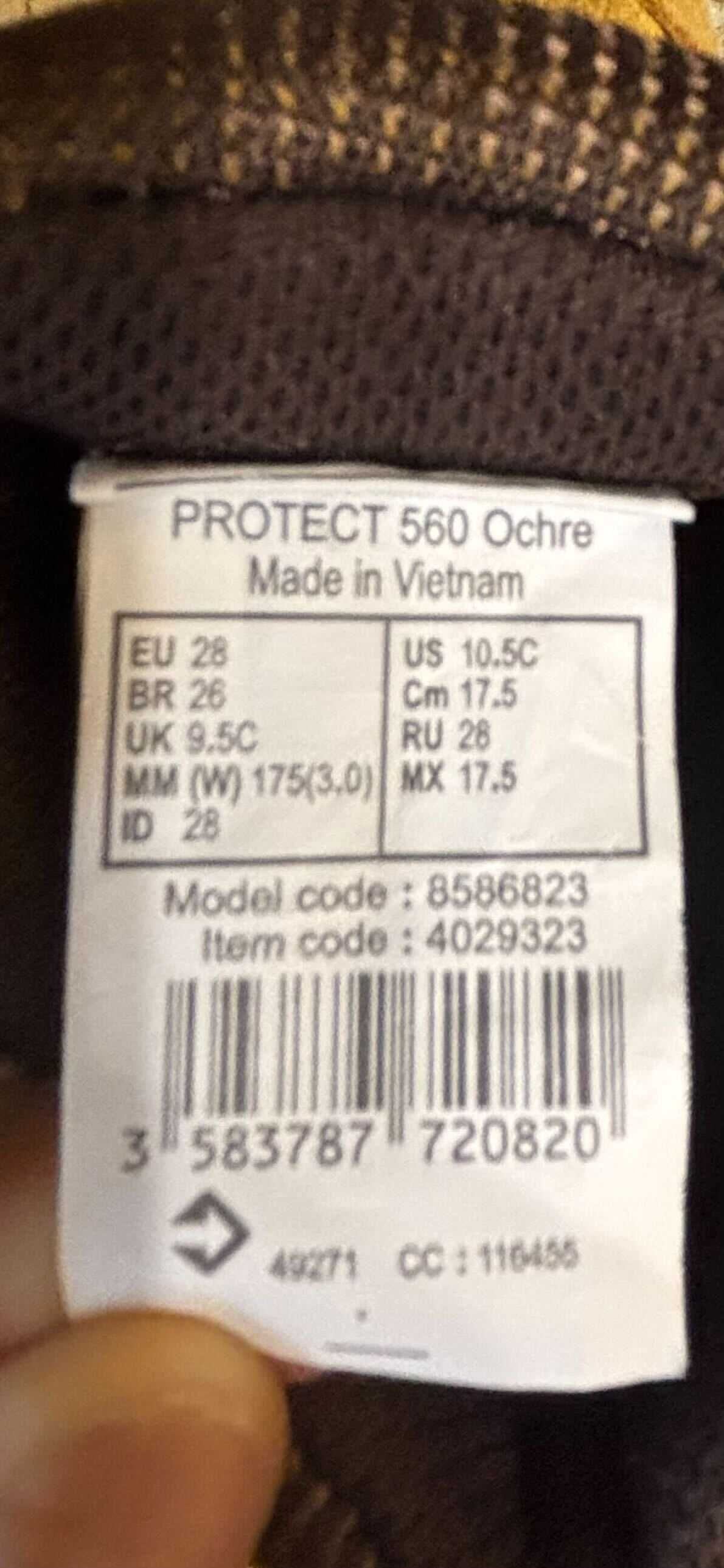 Детски обувки Decathlon PROTECT 560, номер 28