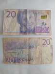 Bancnote 20 coroane suedeze pentru colectie/suvenir 
100