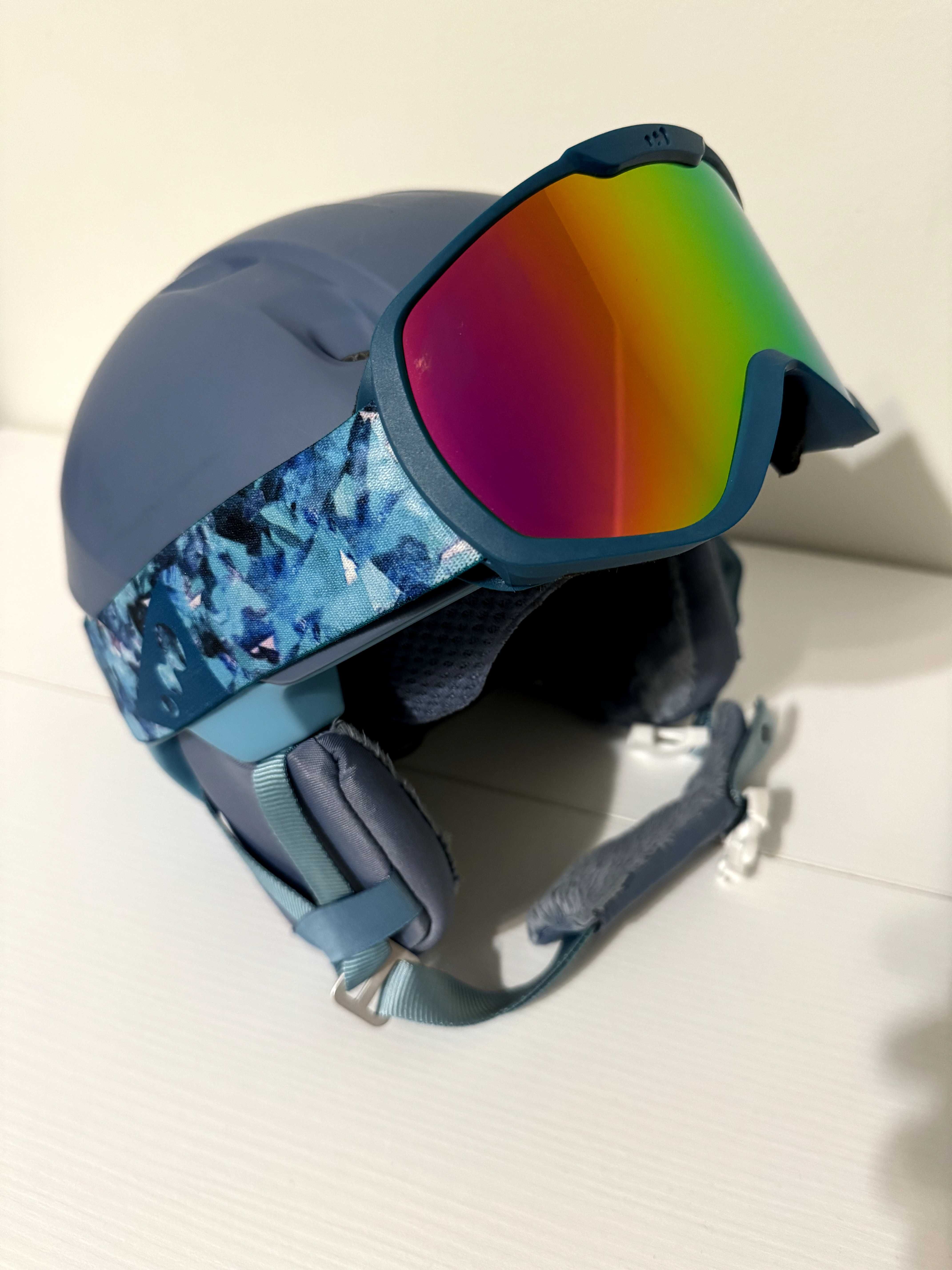 Casca + ochelari de ski Wedze