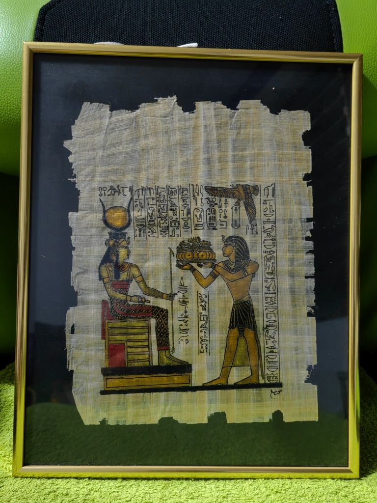 Tablouri egiptene  Nefertiti Tutankhamon Sfinxul