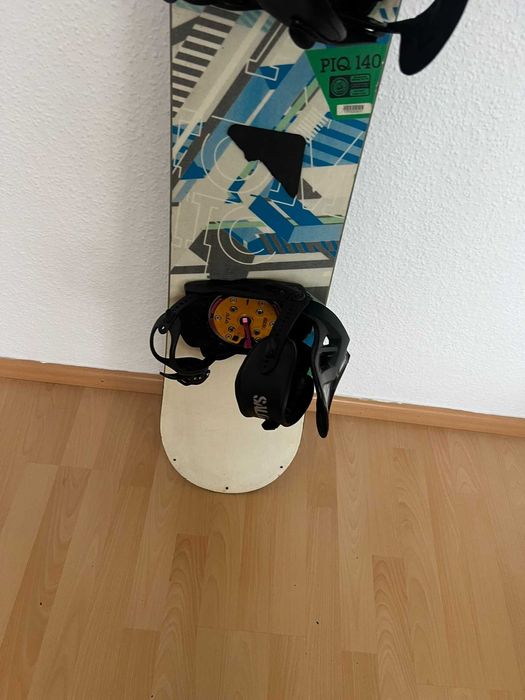 Placa snowboard Atomic Piq 140cm +legaturi Salomon