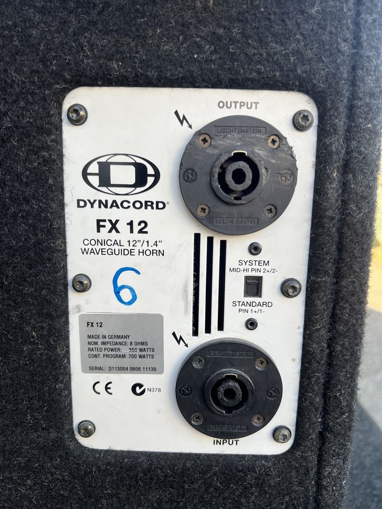 Vand sistem dynacord XA-2