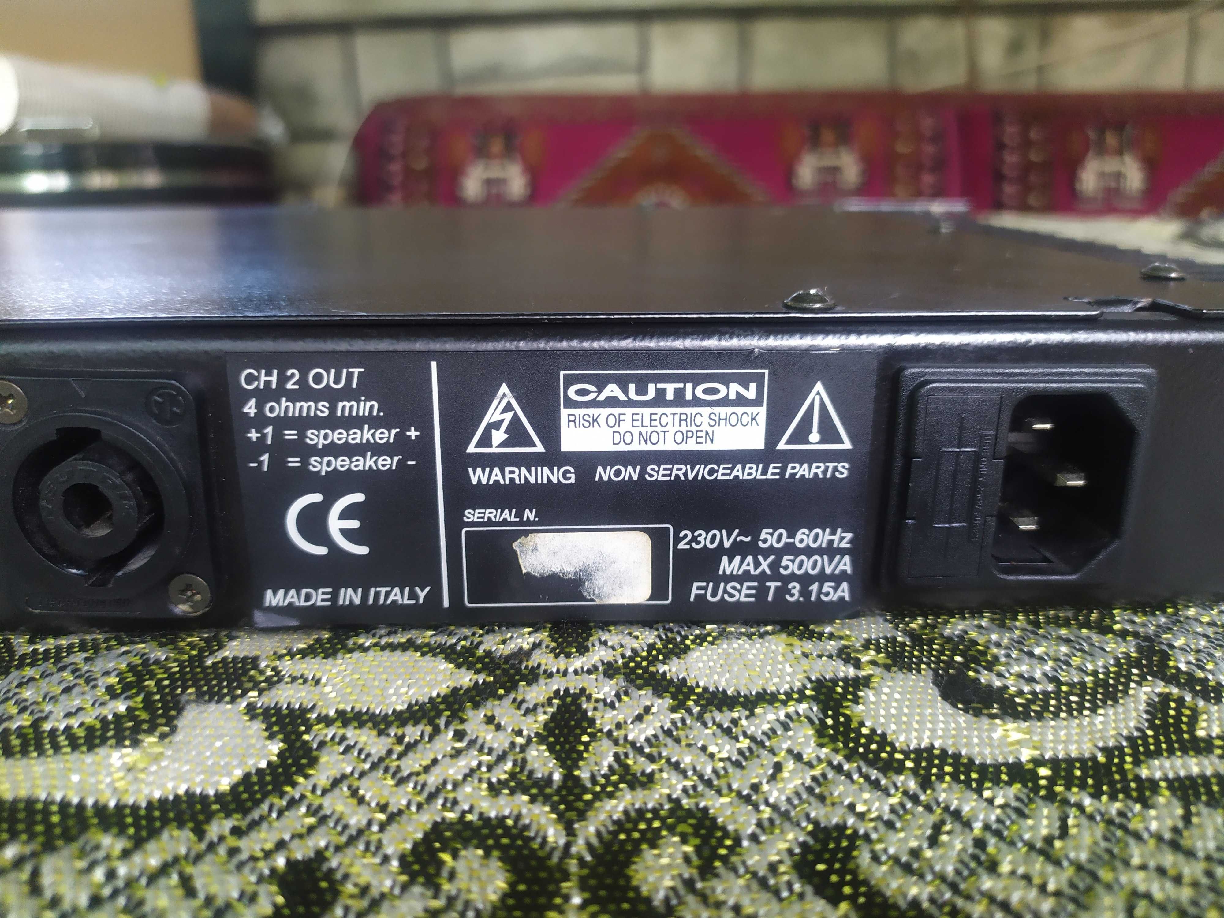 Усилвател , крайно стъпало DB Tehnologies MPA-204 (RCF)