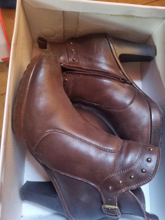 Botine piele naturala