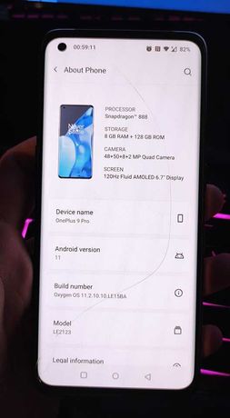 OnePlus 9 Pro, Stellar Black, 128GB