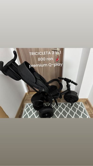 Tricicletă 3 în 1