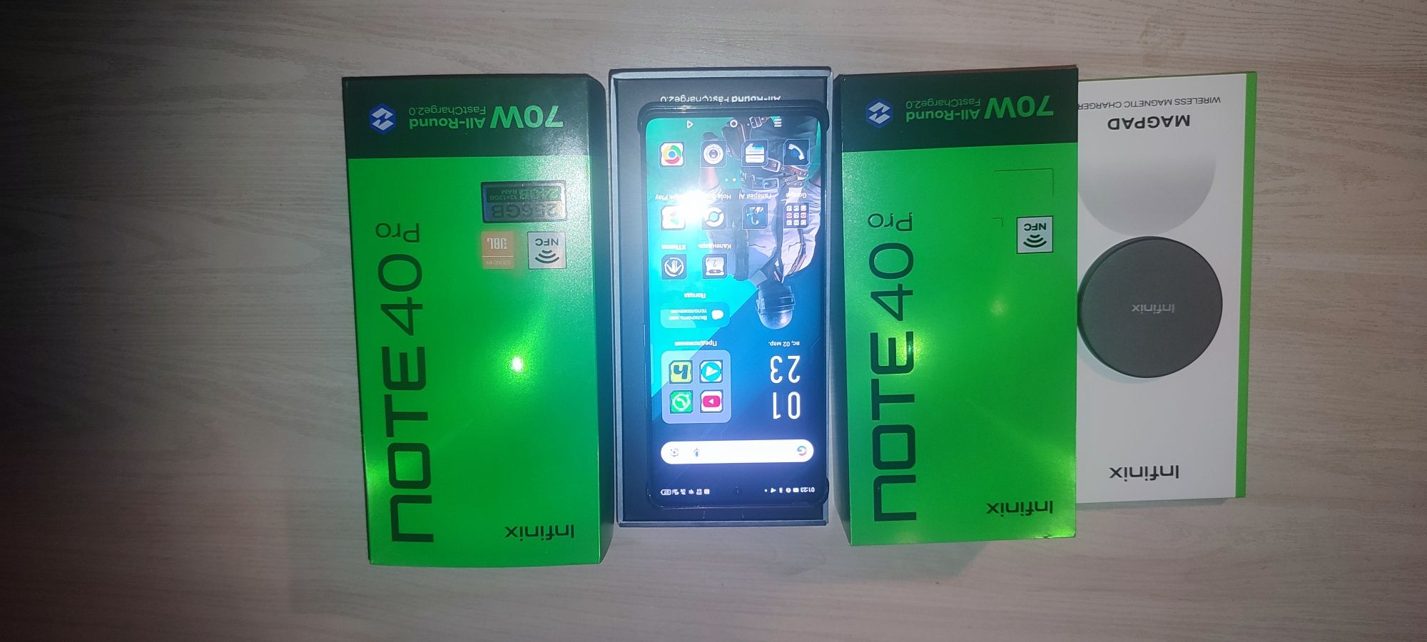 Продам Infinix not 40 pro gold