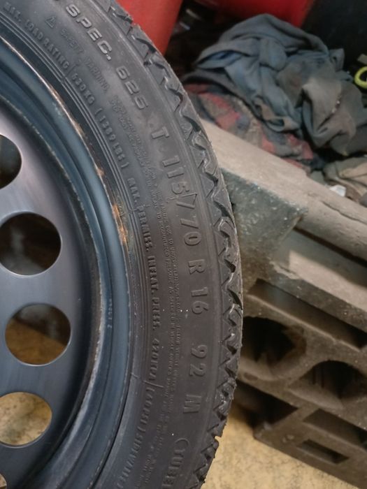 Резервна гума за Опел патерица 16ц