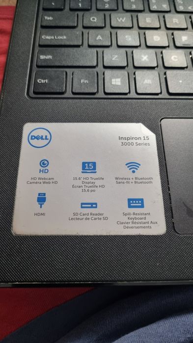 Vand laptop Dell Inspiron 3558 15,6'