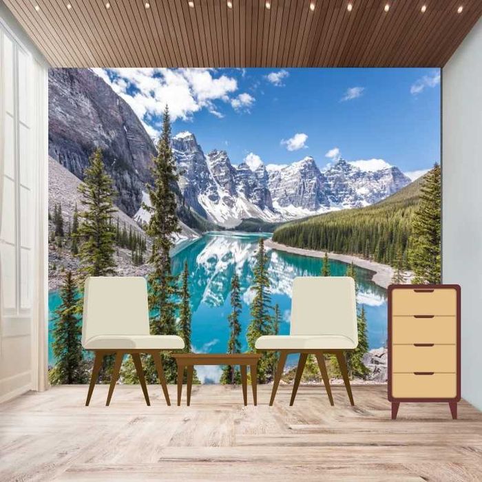 Fototapet cu harti sau peisaje - diverse dimensiuni, pret 70 lei/ mp