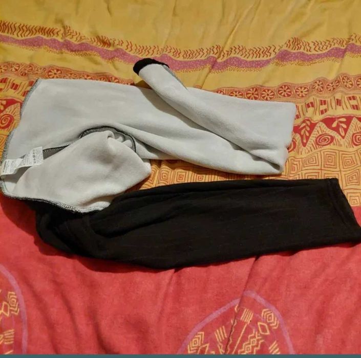 Pantalon drept trcot cu căptușeală