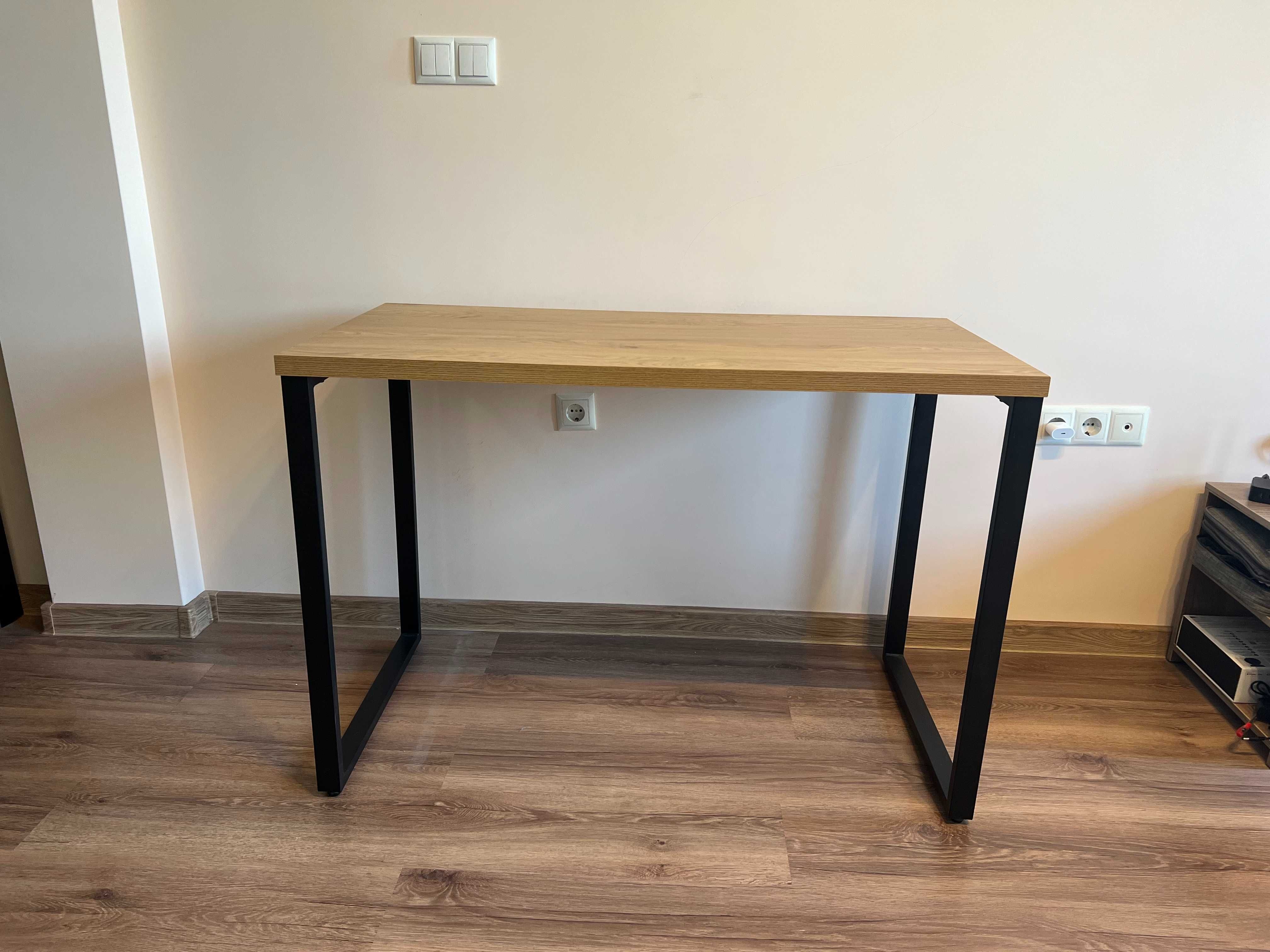 Бюро JYSK AABENRAA 55x110 cm цвят дъб/черно
