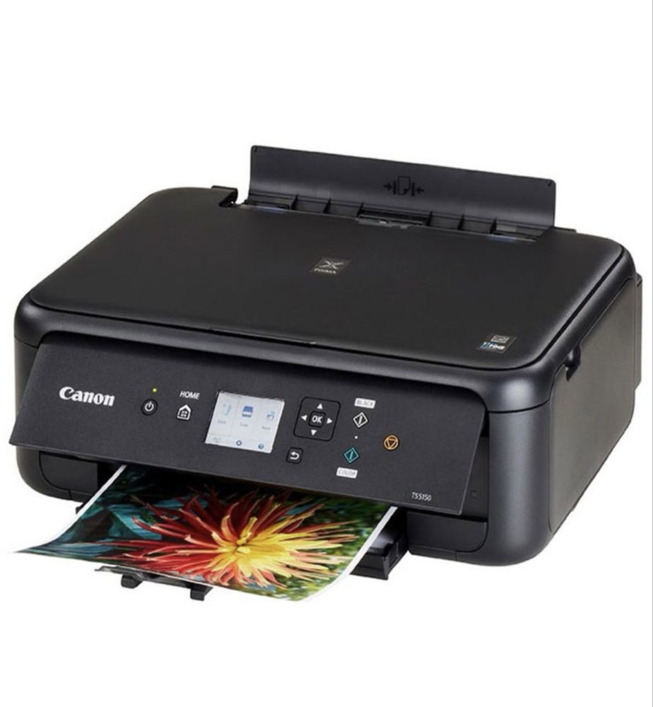Принтер CANON TS5150 BK с ГАРАНЦИЯ многофункционално устройство