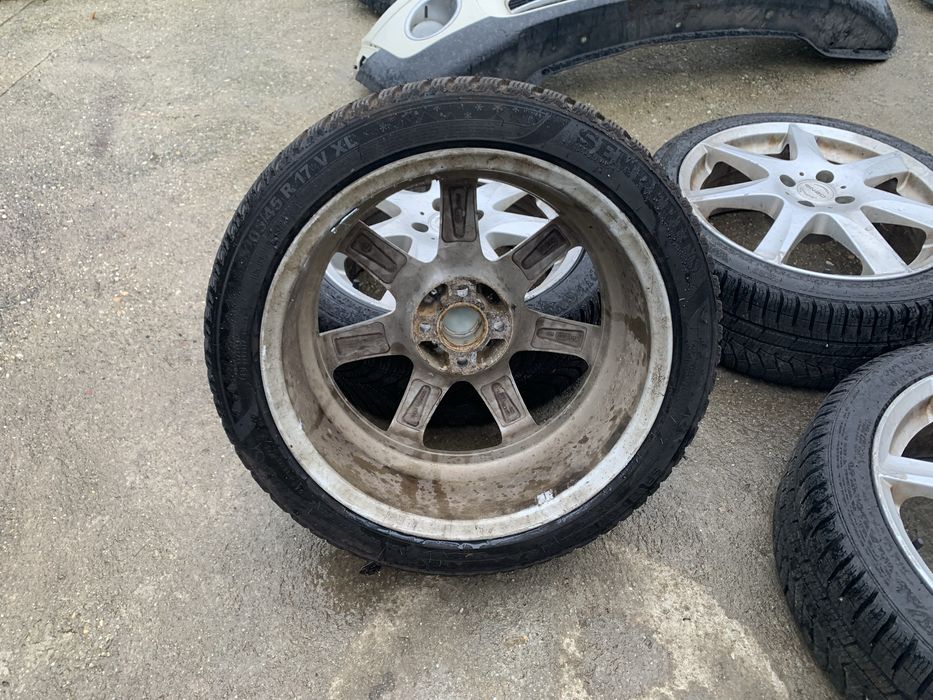 Jante ENZO R17 PDC 4x100 cu anvelope iarna 205.45.17