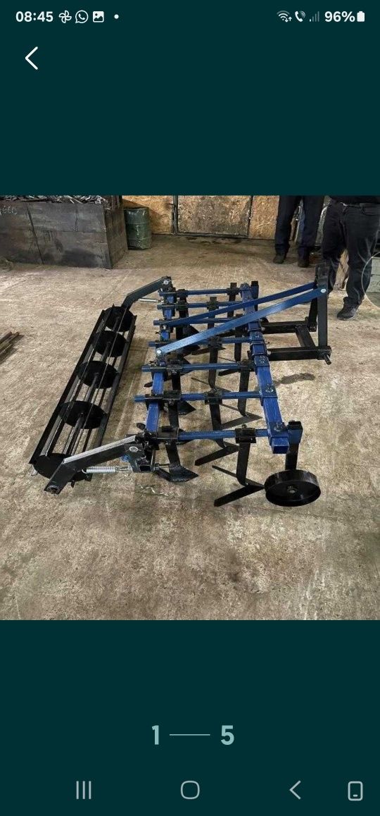 Cultivator prasitoare cu tăvălug pentru tractor 20-30cp motocultor