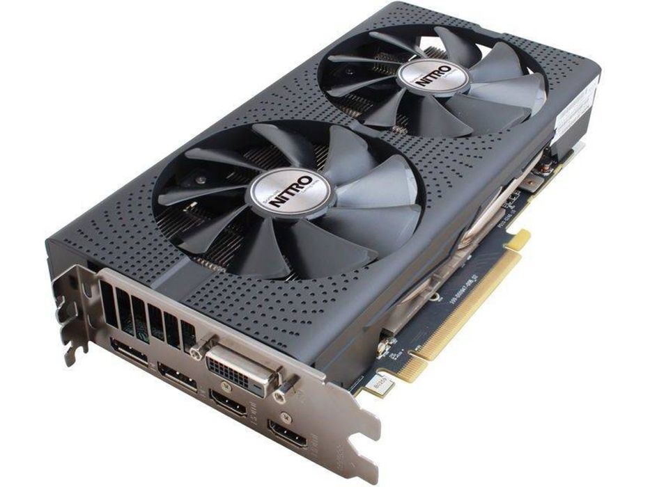 Геймърска Видеокарта SAPPHIRE Radeon RX 580 Nitro (AMD - 4 GB DDR5)