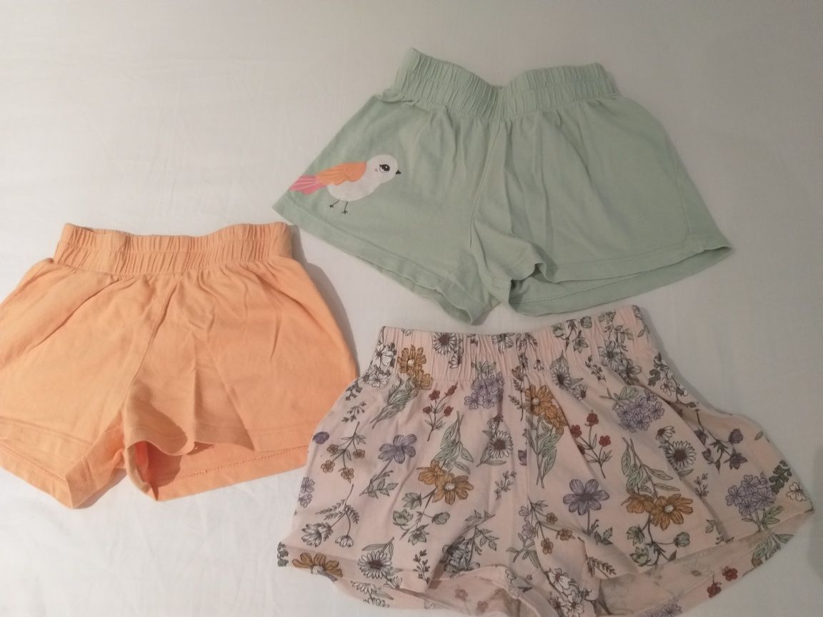 3 pantaloni scurti, marime 92