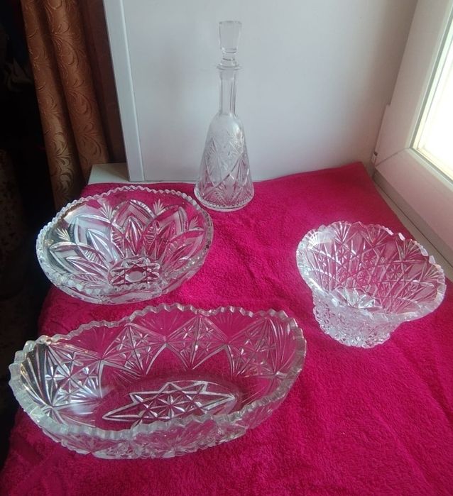 Хрусталь советского периода.