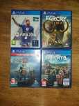 Vând 4 jocuri pentru ps4