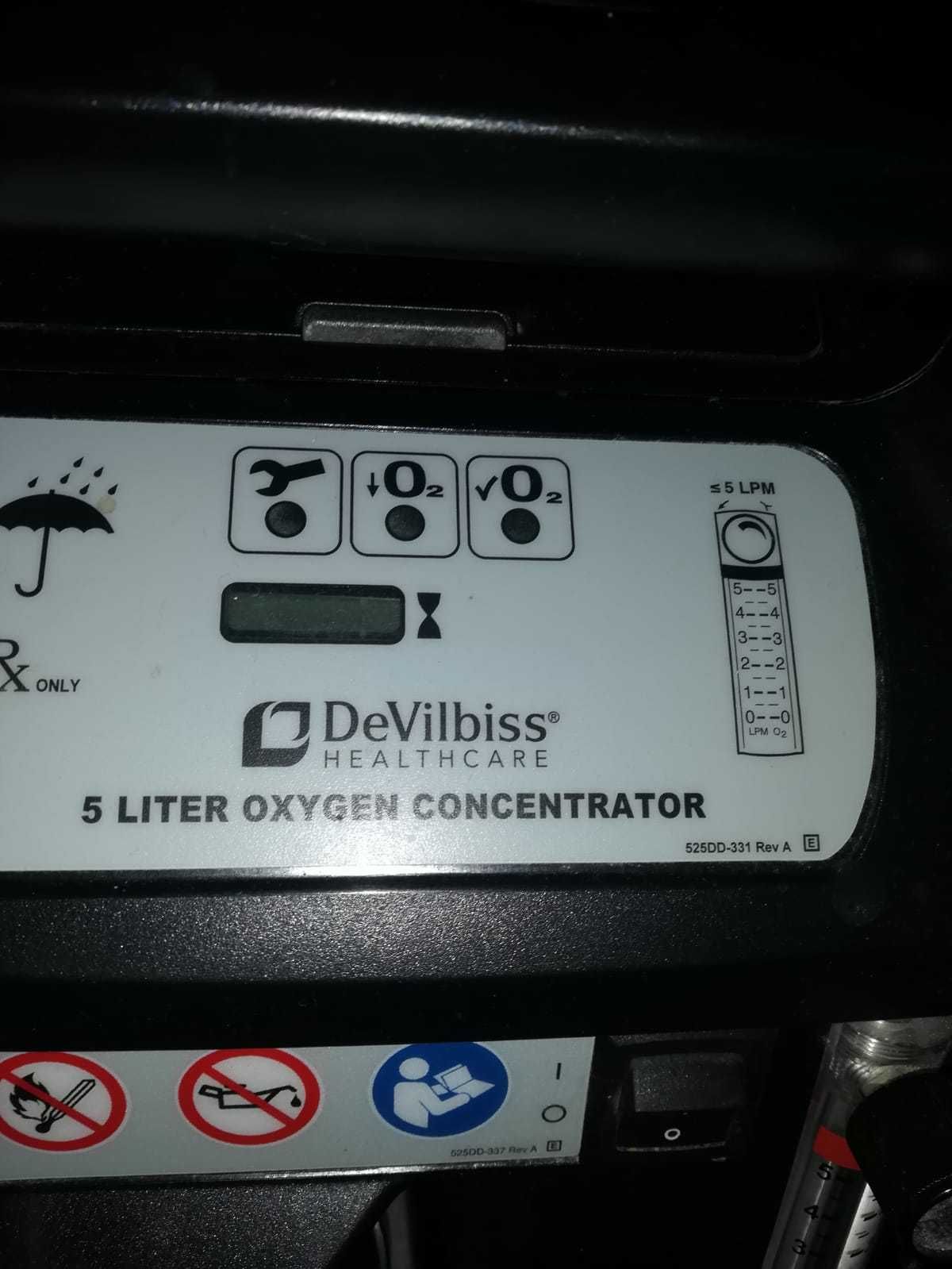 Concentrator de oxigen DeVilbiss 5L