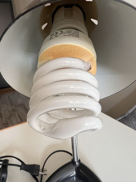 Lampă birou Avide cu picior reglabil + bec inclus