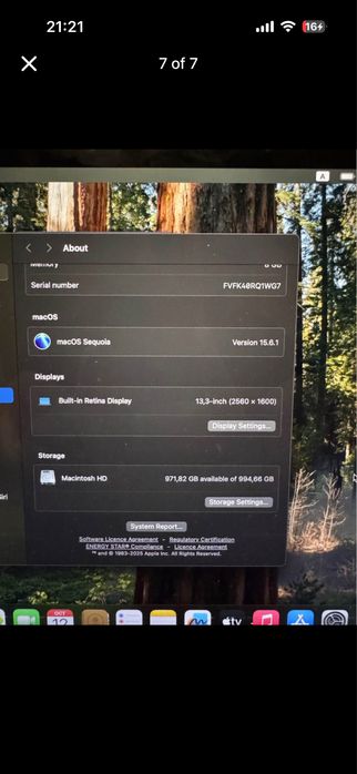 MacBook Air M1 2020 - 1TB